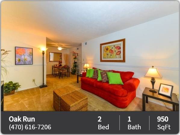 $1,081 / 2br - 950ft2 - Don't let this fabulous 2 bed 1 bath apartment get away!! (Jonesboro - 15 Minute Drive to Newman Wetlands Center)63964128347779121