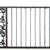 91 Ft of Antique Wrought Iron Fencing w/ Decorative Panels GA20999 5 thumbnail