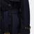 NEW Tags COACH Tonal Mixed Material Midnight Navy Trench Coat-Med-Retail $798 8 thumbnail