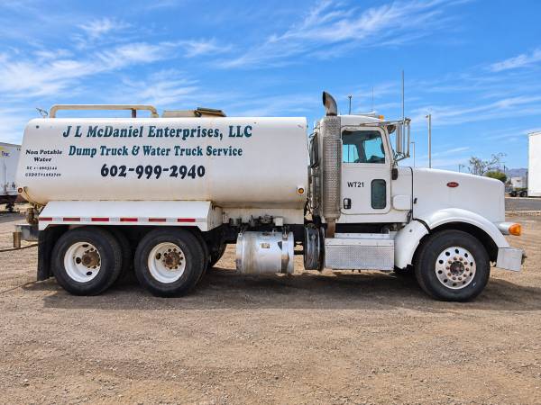 2011 Peterbilt 4000 gal Water Truck 1