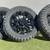 22” Chevy Silverado 2500 Rims black 8x180 wheels GMC Sierra RT Tires 4 thumbnail