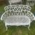 Cast Garden Park Bench Victorian style 2 thumbnail