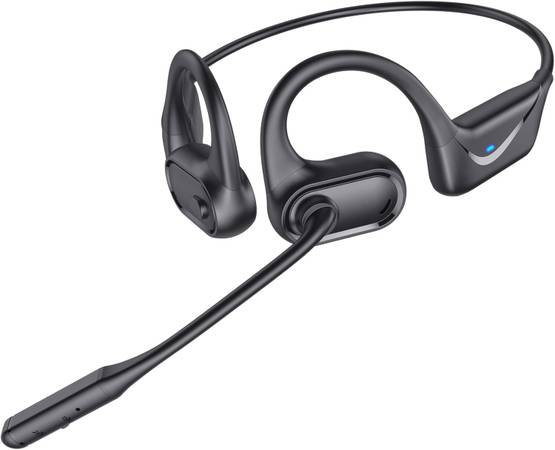 Bluetooth Headset with Microphone, Open Ear Headphones, Dual Connect B 1