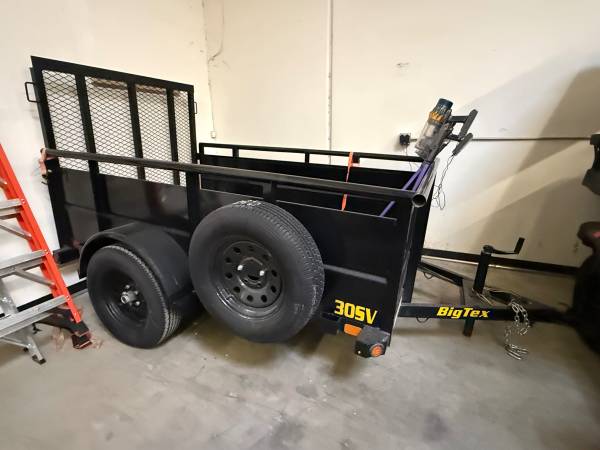 Nice like new big Tex 5x8 with extras 1