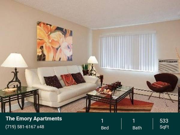$825 / 1hab - 533ft2 - ¡Apartamentos amigables con mascotas con límite de peso de 80 libras! (930 N. Murray Blvd.)63686727557889120