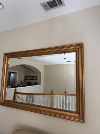 Large Bevelled Mirror 1