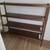 Crate and Barrel walnut shelving unit like new! 2 thumbnail
