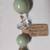 Vintage Hand knotted Celadon chocker necklace 5 thumbnail