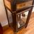 Display curio cabinet collectible exhibit black lacquer gold vintage 2 thumbnail