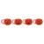 4 Pumpkin stacking mugs, wire rack, festive, brand new set 2 thumbnail