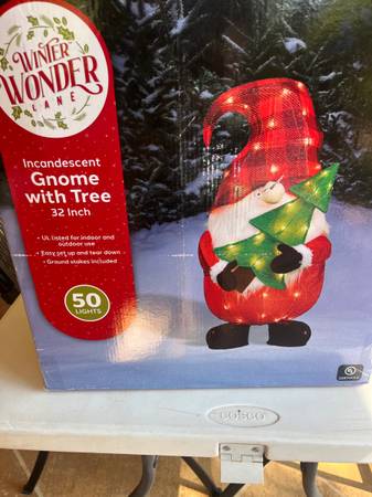 The Gnome in Tinsel for Yard 1