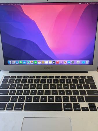 Apple MacBook Air 13" 2015 Intel i5 8GB RAM 256GB SSD MacOs Monterey 1