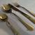 2 goldtone silverware sets for 6 5 thumbnail
