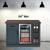 Modern/Rustic Bar Cabinets with Fridge!!!! 2 thumbnail
