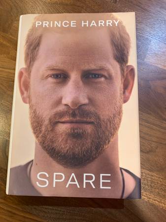 Hardcover Prince Harry Spare 1
