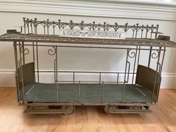 Miniature Trolley Train Car from  Blum's San Franciso Dept. Store 1