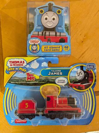 Thomas and Friends Talking James and Card Game NEW 1