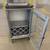 Vintage style Hollywood regency silvered and mirrored wine cabinet 4 thumbnail