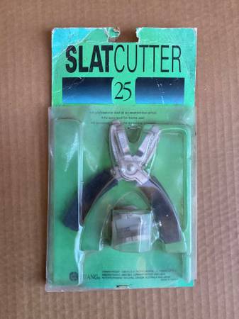 Mini Blind/Venetian Blinds 1" Metal Slat Cutter Tool 1