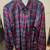 Pendleton Mens Medium, long, virgin wool button down shirt. 4 thumbnail