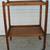 Vintage Rolling Tea, Bar, Serving Cart on Casters, Utility furniture 4 thumbnail