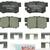 Honda Civic Bosch QuietCast Front Rear Brakes 3 thumbnail