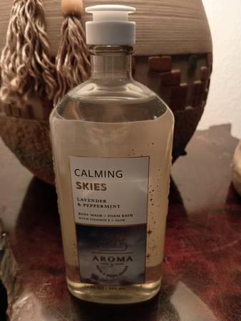 Aroma Bath & Body Works Body Wash+Foaming Bath- Lavender & Peppermint 1