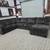 Dark Gray U-Shaped Sectional Couch with 🚛 FAST SAME DAY DELIVERY! 🚚 7 thumbnail