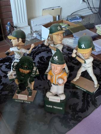 Oakland A's Bobbleheads 1