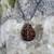 Amara Teardrop Orgonite Pendant – Amethyst, Silver Crucifix & Copper 2 thumbnail
