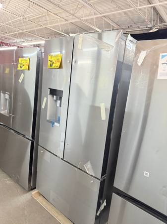 STAINLESS STEEL JENN AIE FRIDGE NEW 1