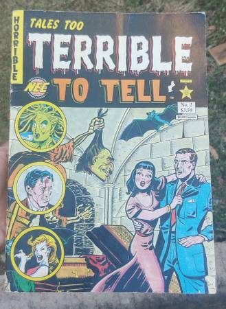 1991 TALES TOO TERRIBLE TO TELL #2 FVF 7.0 NEC Press 1