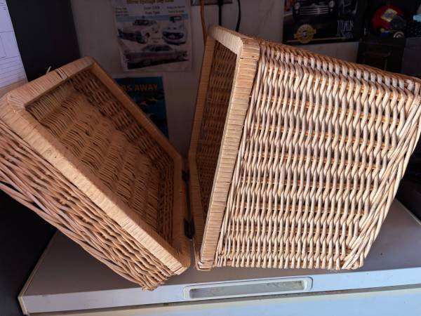 WICKER HAND WOVEN STORAGE *3*BASKETS 1