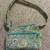 Vera Bradley Blue Green Peacock Crossbody Handbag/Purse 2 thumbnail
