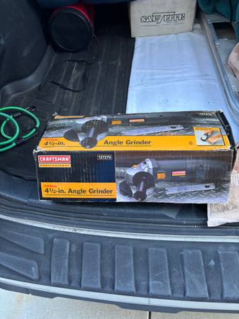 Craftsman 4 1/2” angle grinder 1