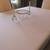 Contemporary White Tablecloth, 85"x60" 3 thumbnail