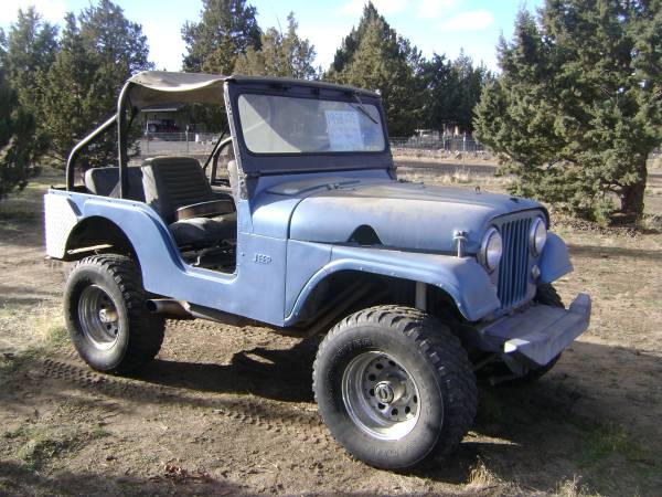 1958 CJ5 JEEP,PROJECT,,CHEVY V8,,4X4 1