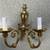 BRASS SCONCE - HARDWIERED 1 thumbnail