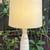 Pair of mid century lamps with original shades 3 thumbnail