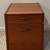 📦 Cherry Wood 2-Drawer File Cabinet on Wheels – $75 No Key 1 thumbnail