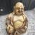 French Ivorine Laughing Smiling Buddha Sitting 3.5"L x 2.5"W x 4.25"H 2 thumbnail