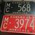 Kansas - license plates - 1960's 2 thumbnail