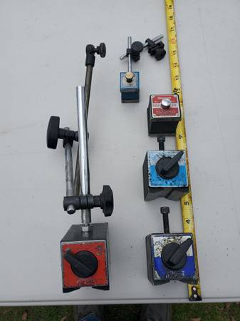 Magnetic base indicator holders 1