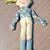 1930s-50s Homemade Reversible Doll 1 thumbnail