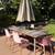 Article Outdoor Dining Table + 6 Chairs & Treasure Garden Umbrella 1 thumbnail