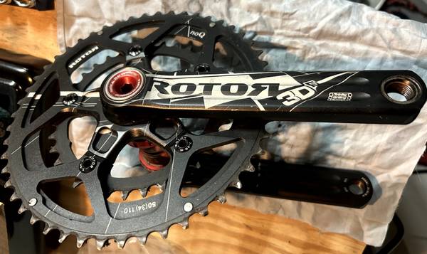 ROTOR 3D+ クランク 170mm BCD130 φ30mm Rotor 3D+ Crankset | Bikeinn