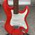 Red Metalflake Electric Guitar 6 thumbnail