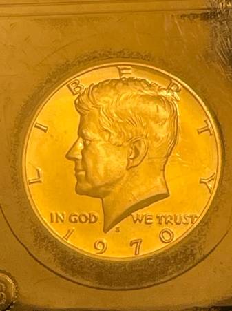 1970 S KENNEDY HALF PROOF 1