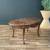 Antique French Louis XV-Style Inlayed & Carved Coffee Table Rustic Far 1 thumbnail