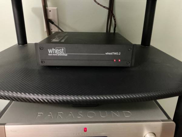Whest Two.2 phonostage with upgraded power cable 1
